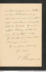 Nachlass Franz Steindachner, Brief von E. Philippovich an Franz Steindachner (27.06.1906), Inv.Nr. 395.01, Seite 2